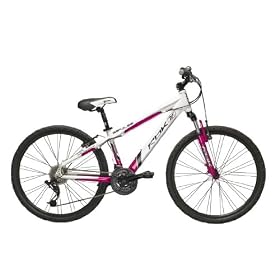 Reebok Impulse Sport Womens Lightweight Performance Bike - White/Cerise, 14 inch