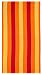 Cabana Stripe Orange Red Yellow by Cotton Craft - Terry Jacquard Beach Towel 30x60 - 400 grams 100% Pure Ringspun Cotton - Brilliant intense vibrant colors - Highly absorbent easy care machine wash - Use for picnic poolside or as a colorful bath towel