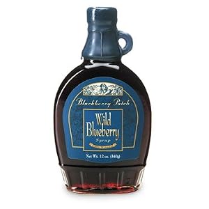 12 Oz Wild Blueberry Syrup by The Blackberry Patch