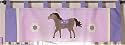 Pretty Pony Horse Window Valance by JoJo Designs