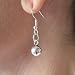 Sterling Silver Basketball Earrings