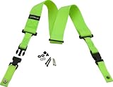 DiMarzio Nylon ClipLock Neon Guitar Strap Green