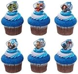 Marvel Avengers Superhero Cupcake Rings - 12 ct Marvel Avengers Superhero Cupcake Rings - 12 ct