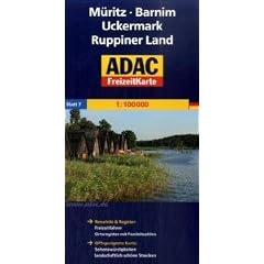 ADAC FreizeitKarte, Bl.7, M�ritz, Barnim, Uckermark: ReiseInfo & Register: Freizeitf�hrer, Ortsregister mit Postleitzahlen. GPS-geeignete Karte: Sehensw�rdigkeiten, landschaftlich sch�ne Strecken