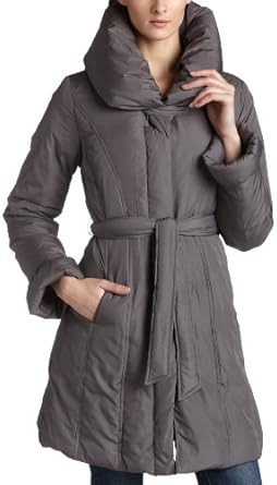 Coffee Shop Clothing on Coffee Shop Junior S 3 4 Length Down Coat Gunmetal Large  Clothing