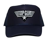 Vintage Trucker Top Gun Military Hat - Air Force - Navy
