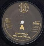 KEEP ON MOVIN 7 INCH (7" 45) UK DJM 1977
