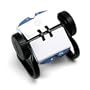 Rolodex 66700 Rolodex Open Rotary Card File, 250 1-3/4 x 3 1/4 Cards, 24 Guides, Black Finish