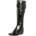 Nine West Women's Darkside Patent Tall Shaft Boot
