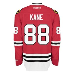 Patrick Kane Chicago Blackhawks Reebok Premier Replica Home NHL Hockey Jersey Size S