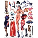 Bettie Page Dress-Up Magnet Set book cover