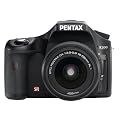 Pentax 10.2 MP Digital SLR Camera with 18-55mm Lens - Black (K200D)