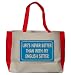 LIFE'S NEVER BETTER THAN WITH MY ENGLISH SETTER Large BELLA TOTEBAG w/ pockets (Choic...