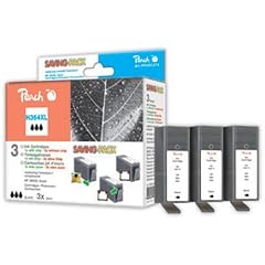Peach Saving Pack schwarz, mit Chip, kompatibel zu HP CN684EE, No. 364XL