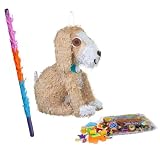 Puppy Pinata Kit - Includes Pinata, 2Lb Filler and Buster Stick