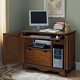 Home Styles Country Casual Compact Computer Armoire