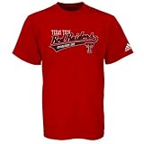 adidas Texas Tech Red Raiders Scarlet Slant Script T-shirt