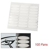 Clear Adhesive Double Eyelid Shaping Sticker Tape 100 Pairs