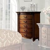 Bellagrand Chest of Drawer in Tobacco Oak by Furniture of America