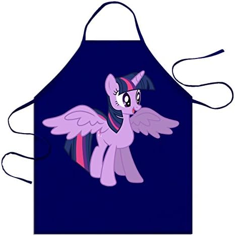 Huarda Fashion Personalized Customs My Littel Pony 100% Polyester Unisex Kitchen Aprons for Cooking and Barbecue