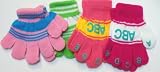 Mglv274 Set of Four Pairs of Multicolor Magic Gloves for Infants and Toddlers Ages 1-4 Years