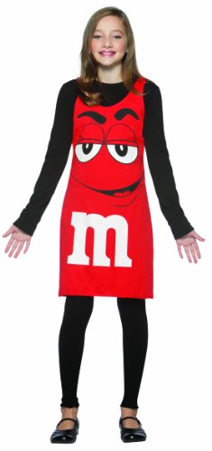 Rasta Imposta M&M's Tank Dress, Red, Tween 10-12