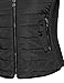 Awesome21 Women's Fine Quality Quilted Design Lined Hoodie Zipper Closure Jacket