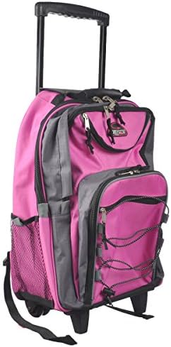 Citisport "Roller Bungee" Rolling Backpack - berry, one size