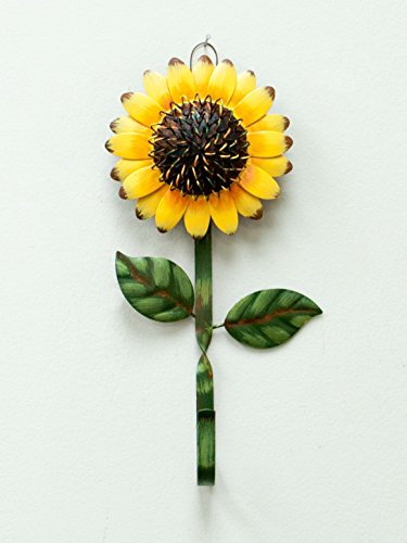 YK Decor Metal Sunflower Home Hook