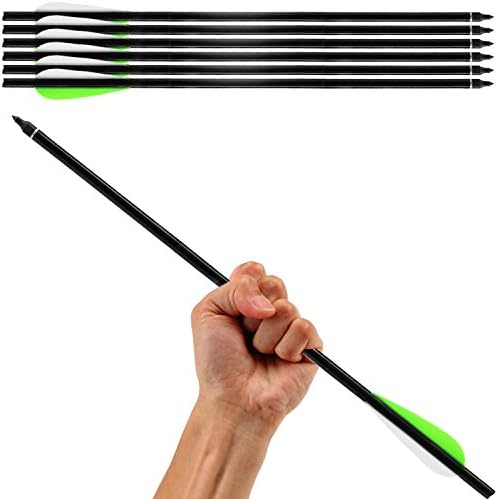 Aluminum Arrows Crossbow Arrows Hunting Survival