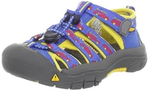 KEEN Newport H2 Sandal (Toddler/Little Kid/Big Kid),Strong Blue/Cyber Yellow Wagon,8 M US Toddler