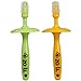Zoli Gummy Sticks Baby Gum Massagers, Green/Orange