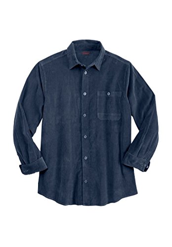 Boulder Creek Men's Big & Tall Corduroy Western Shirt