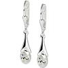 SilberDream Ohrringe Stein wei� 925 Sterling Silber Ohrstecker SDO514W