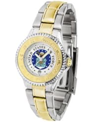 U.S. Air Force Competitor Ladies Watch with Two-Tone Band