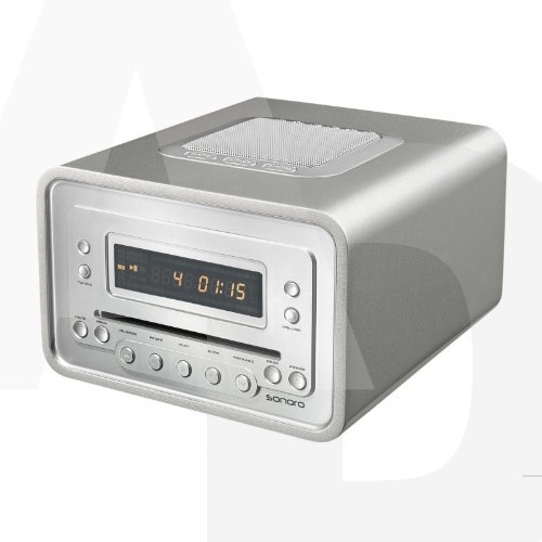 Cubo CD-Radio silber/lackiert