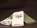 PORTMEIRION BOTANIC GARDEN COTTON TEA TOWELS - SET(S) OF 3