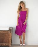 Short bandeau dress