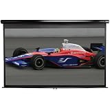 Elite Screens Manual Pull Down Projection Screen, 16:9 Aspect Ratio-120in