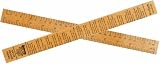 Viking History 793-1066 Dateline Wooden Ruler/Rule