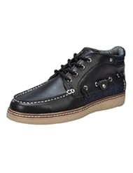 Shoes: Serene Mens Fashion Leather Uppers Oxfords Walking Shoes(10.5 D(M)US, Black)