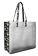 Mizzou Tote Bag University of Missouri Tigers with Clear Sides and Cotton Fabric - SEE Through Thru Bag for School Events or Beach GIFT IDEA for MEN Women Ladies MOM Mother or Dad Teachers and Travelers