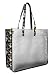 Mizzou Tote Bag University of Missouri Tigers with Clear Sides and Cotton Fabric - SEE Through Thru Bag for School Events or Beach GIFT IDEA for MEN Women Ladies MOM Mother or Dad Teachers and Travelers