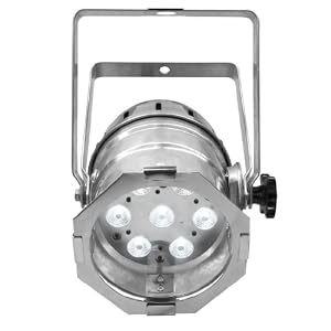 Brand New Chauvet LED PAR 38 Tri-c (Chrome Housing) 7 Channel LED Par Can Stage Light with DMX... by 