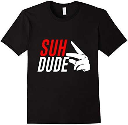 Men's HQ Suh Dude T Shirt Medium Black