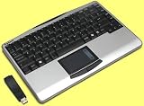 Mini wireless keyboard, with built in Touchpad