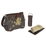 Kalencom Sam's Messenger Diaper Bag - Chocolate