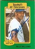 Billy Williams Autographed/Hand Signed Baseball Card (Chicago Cubs) 1988 Pacific Baseball Legends Ca