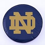 Notre Dame Fighting Irish Tire Cover Color: White, Size: D10