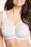 Total Support Floral Lace Smooth Back Non-Wired Bra [T33-8092-S]
